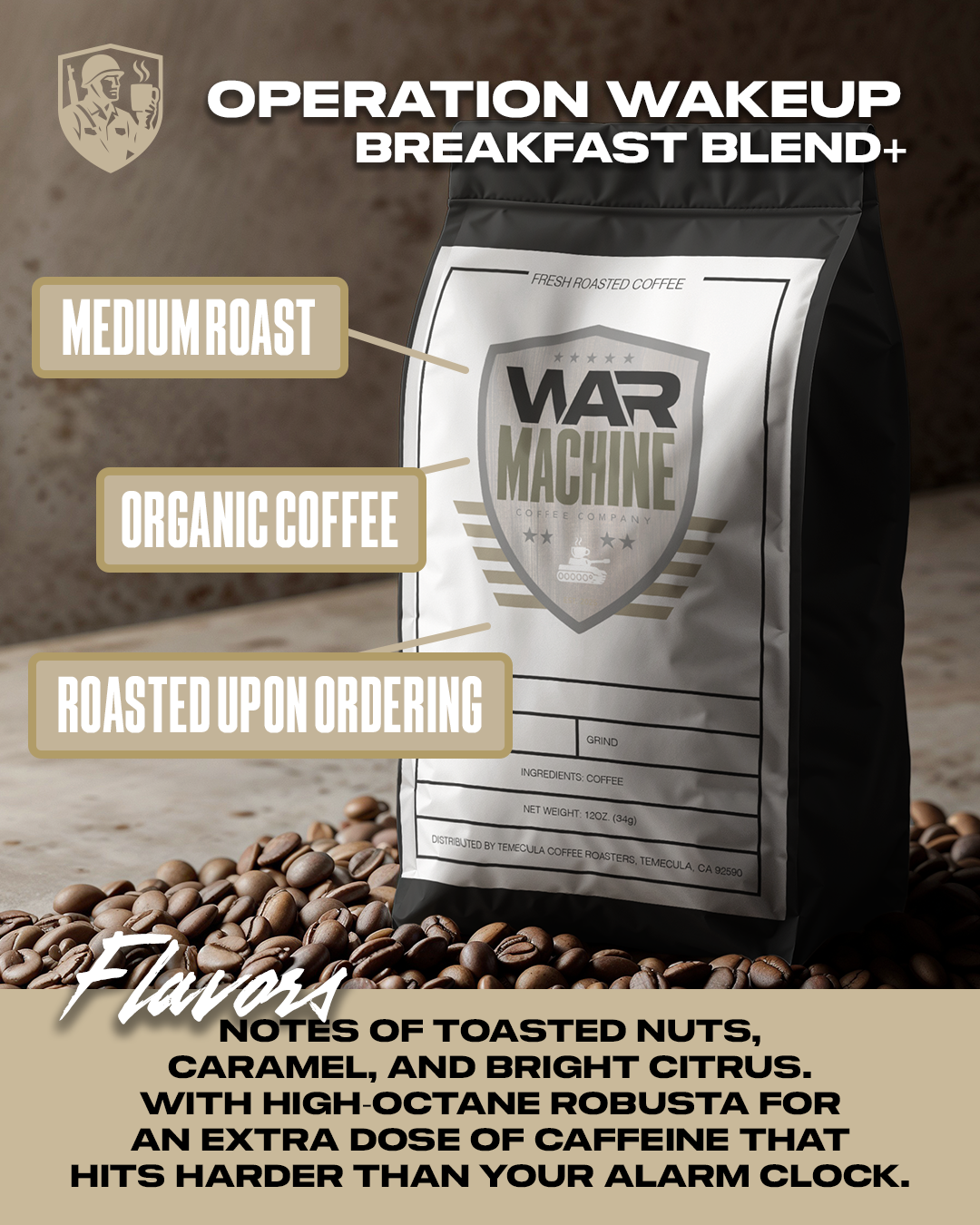 Operation Wake Up – Breakfast Blend+