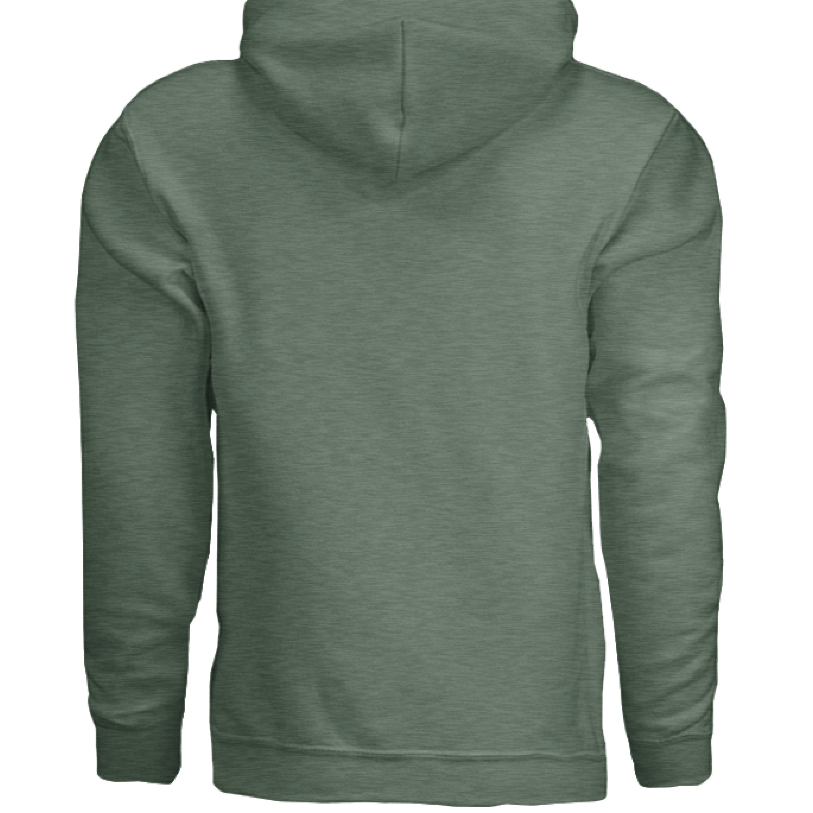 Military Green Heather  - BACK